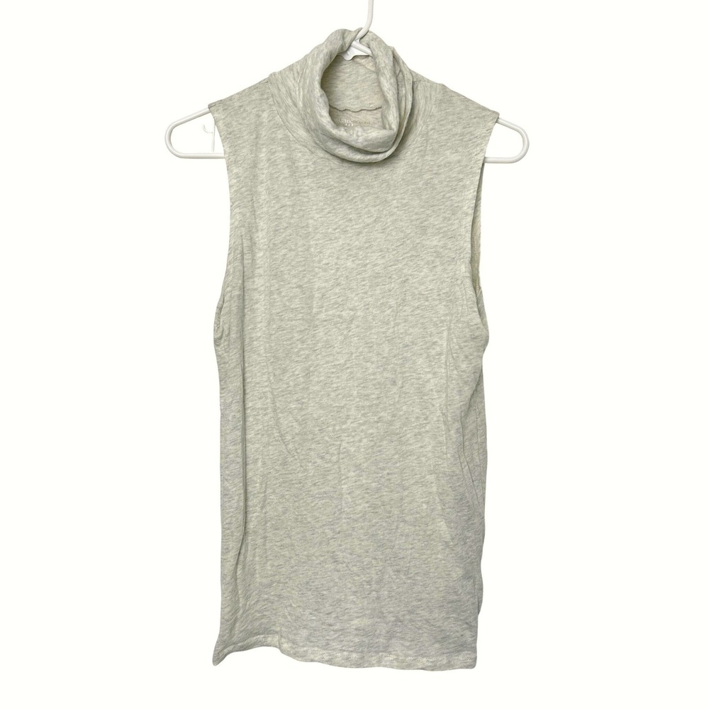 Majestic Filatures Top S‎ Cotton Cashmere Sleeveless Turtleneck quiet luxury